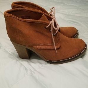 Gabriella Rocha Block Heels Fall Brown sz 8